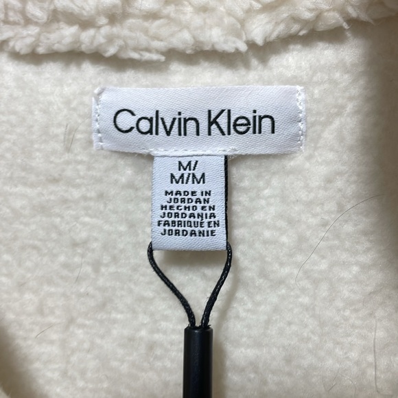 Calvin Klein women’s fleece jacket m - Picture 3 of 5